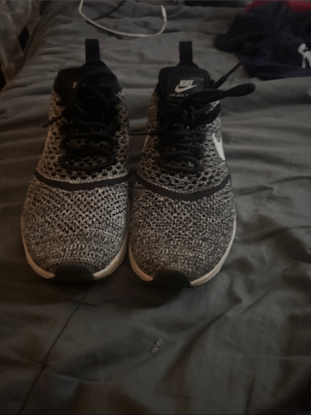 Nike Men’s Flyknit Sneakers - Black & White